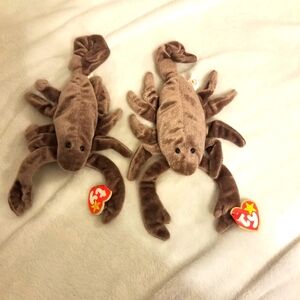 Original ty beanie babies pincher and stinger